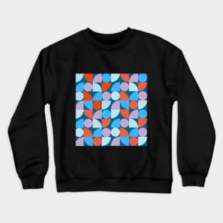 Vibrant Geometric Harmony Crewneck Sweatshirt